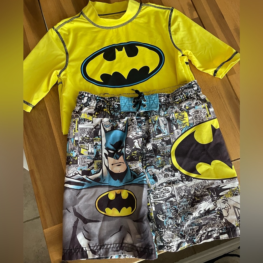 Batman Swim Set